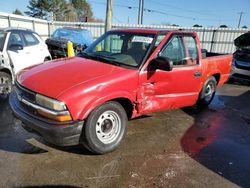 Chevrolet S10 salvage cars for sale: 1999 Chevrolet S Truck S10