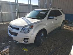 Salvage cars for sale at Kansas City, KS auction: 2015 Chevrolet Equinox LTZ