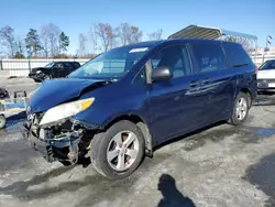 Salvage cars for sale at Spartanburg, SC auction: 2011 Toyota Sienna Base