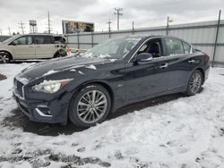 Infiniti salvage cars for sale: 2019 Infiniti Q50 Luxe