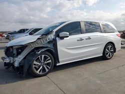 Salvage cars for sale at Grand Prairie, TX auction: 2024 Honda Odyssey Touring