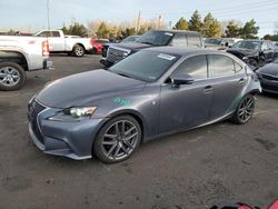 Lexus salvage cars for sale: 2016 Lexus IS 300