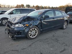 Salvage cars for sale at Exeter, RI auction: 2020 Ford Fusion SE