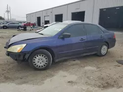 Salvage cars for sale at Jacksonville, FL auction: 2007 Honda Accord Value