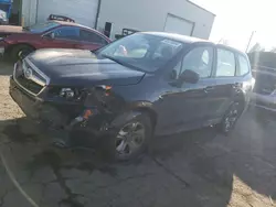 Salvage cars for sale at Woodburn, OR auction: 2014 Subaru Forester 2.5I