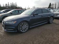 Audi Vehiculos salvage en venta: 2018 Audi A6 Premium