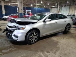 Chevrolet salvage cars for sale: 2018 Chevrolet Malibu LT