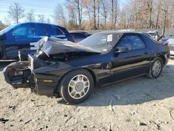 Salvage cars for sale at Waldorf, MD auction: 1990 Mazda RX7 GTU