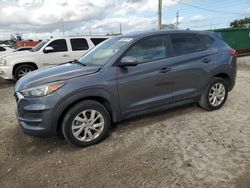 Salvage cars for sale at Homestead, FL auction: 2019 Hyundai Tucson SE