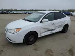 Salvage cars for sale at Fresno, CA auction: 2010 Hyundai Elantra Blue