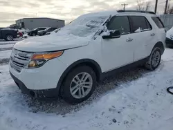 Ford Explorer xlt salvage cars for sale: 2013 Ford Explorer XLT