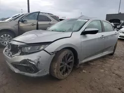 Salvage cars for sale at Woodhaven, MI auction: 2020 Honda Civic Sport