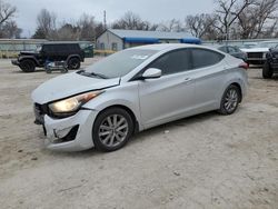 Salvage cars for sale at Wichita, KS auction: 2016 Hyundai Elantra SE