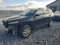 4 X 4 a la venta en subasta: 2015 Jeep Cherokee Limited