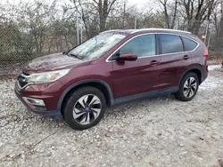 Salvage cars for sale from Copart Cicero, IN: 2016 Honda CR-V Touring