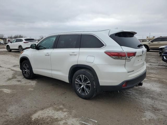 2016 Toyota Highlander XLE