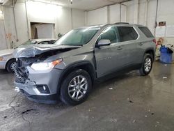 Chevrolet salvage cars for sale: 2018 Chevrolet Traverse LT