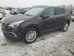 Salvage cars for sale at Wayland, MI auction: 2018 Buick Envision Preferred