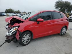 Salvage cars for sale at Orlando, FL auction: 2016 Honda FIT LX