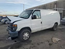 Salvage trucks for sale at Fredericksburg, VA auction: 2012 Ford Econoline E250 Van