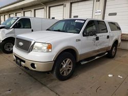 Salvage cars for sale at Louisville, KY auction: 2008 Ford F150 Supercrew