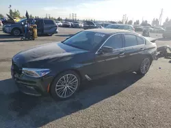 Salvage cars for sale at Rancho Cucamonga, CA auction: 2017 BMW 540 I