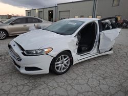 Salvage cars for sale from Copart Kansas City, KS: 2016 Ford Fusion SE