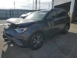 Salvage cars for sale at Chicago Heights, IL auction: 2017 Toyota Rav4 LE