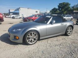 Salvage cars for sale at Opa Locka, FL auction: 2013 Mazda MX-5 Miata Grand Touring