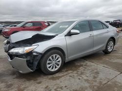 2016 Toyota Camry LE en venta en Grand Prairie, TX