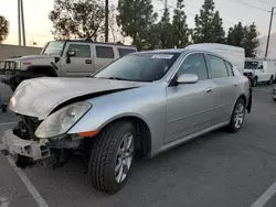 Infiniti salvage cars for sale: 2005 Infiniti G35