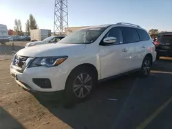 Salvage cars for sale from Copart Hayward, CA: 2017 Nissan Pathfinder S