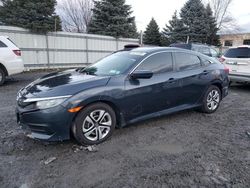 Salvage cars for sale at Albany, NY auction: 2018 Honda Civic LX