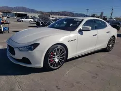 Maserati Ghibli s salvage cars for sale: 2016 Maserati Ghibli S