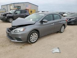 Nissan Vehiculos salvage en venta: 2017 Nissan Sentra S