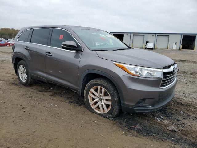 2016 Toyota Highlander LE