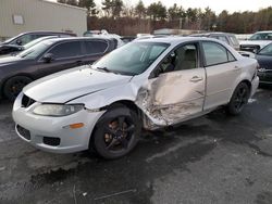 Salvage cars for sale at Exeter, RI auction: 2007 Mazda 6 I