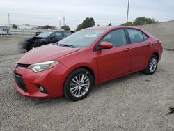 Toyota salvage cars for sale: 2015 Toyota Corolla L