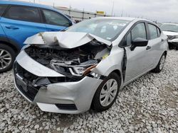 Salvage cars for sale at Cahokia Heights, IL auction: 2020 Nissan Versa S