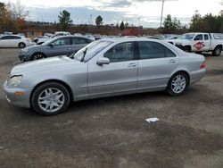 Salvage cars for sale at Gaston, SC auction: 2003 Mercedes-Benz S 430