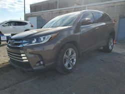 Salvage cars for sale from Copart Fredericksburg, VA: 2019 Toyota Highlander Limited