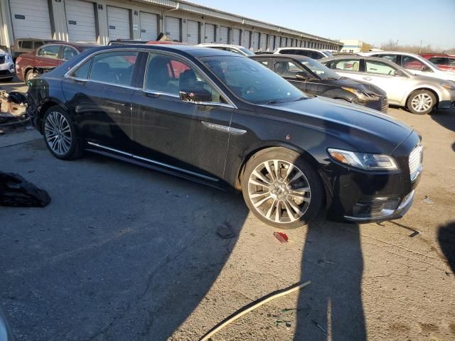 2017 Lincoln Continental Reserve