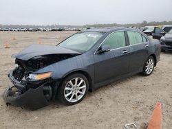 Salvage cars for sale at Houston, TX auction: 2008 Acura TSX