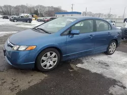 Salvage cars for sale at Ham Lake, MN auction: 2008 Honda Civic LX