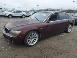 BMW 7 Series salvage cars for sale: 2007 BMW 750