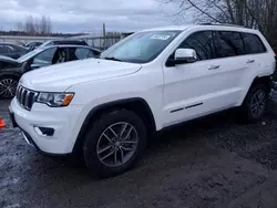 Jeep Grand Cherokee Limited salvage cars for sale: 2018 Jeep Grand Cherokee Limited