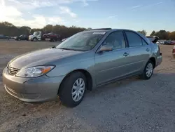 Toyota salvage cars for sale: 2005 Toyota Camry LE