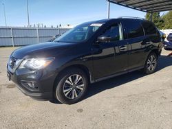 Nissan Pathfinder salvage cars for sale: 2018 Nissan Pathfinder S