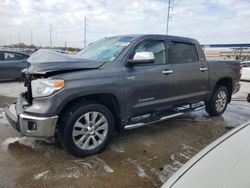 Vehiculos salvage en venta de Copart New Orleans, LA: 2017 Toyota Tundra Crewmax Limited