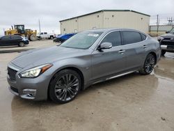 Salvage cars for sale at Haslet, TX auction: 2018 Infiniti Q70L 3.7 Luxe